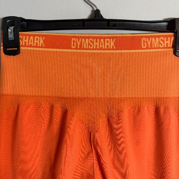 Gymshark Apex Seamless High Rise Leggings Women's Medium* Papaya Orange Workout - Picture 14 of 14